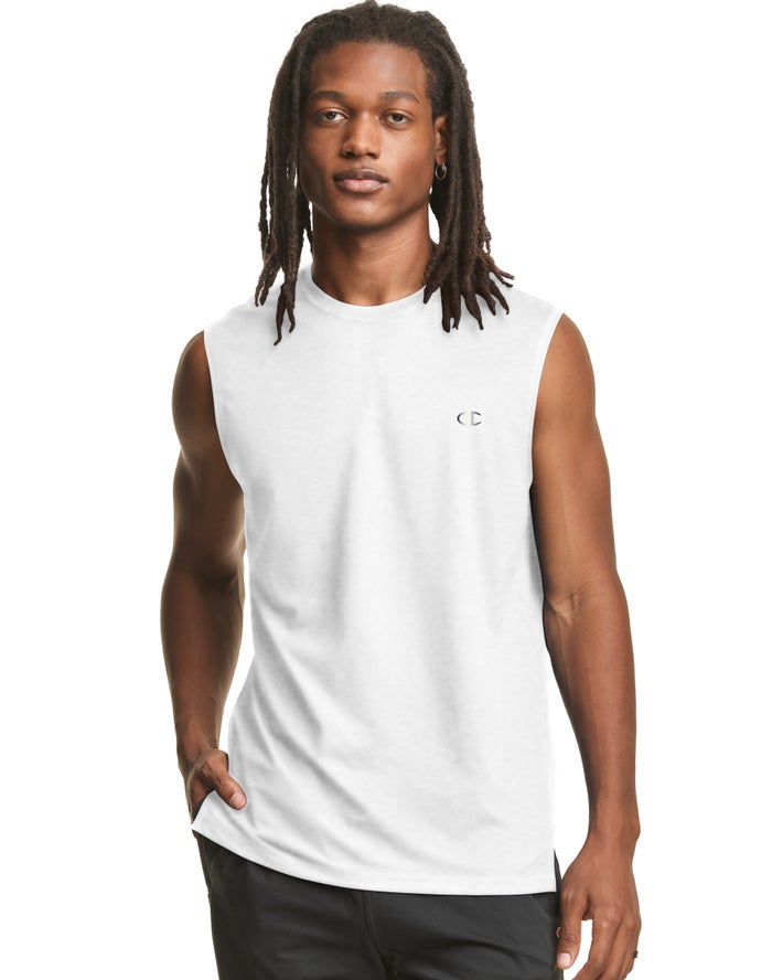 Champion Double Dry® Tanktop Heren - Wit - Belgie 2197BJOFD